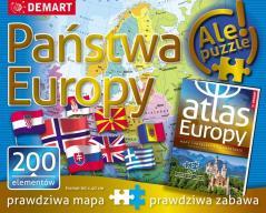 Puzzle: Państwa Europy + atlas (1)