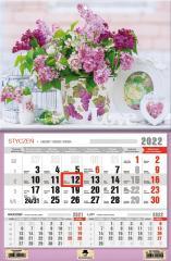 Kalendarz 2022 jednodzielny Bukiet bzu (1)
