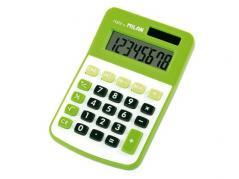 Kalkulator 8 pozycji mały zielony MILAN (1)