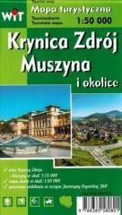Mapa tur. - Krynica Zdrój, Muszyna i okolice WIT (1)