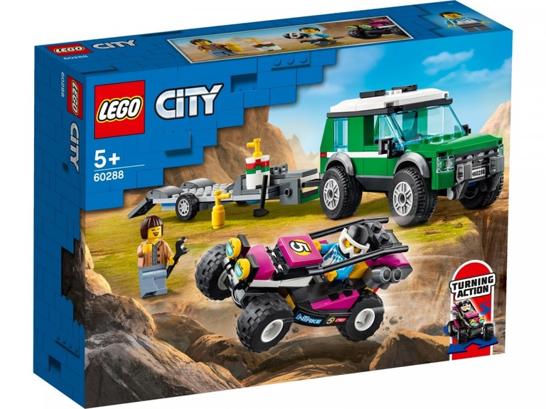 LEGO CITY - Transporter łazika wyścigowego 60288 (1)