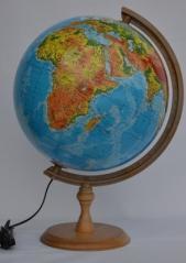 Globus fizyczny podświetlany 32 cm (1)