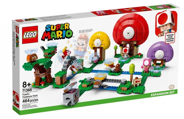 LEGO SUPER MARIO - Toad szuka skarbu 71368 (1)