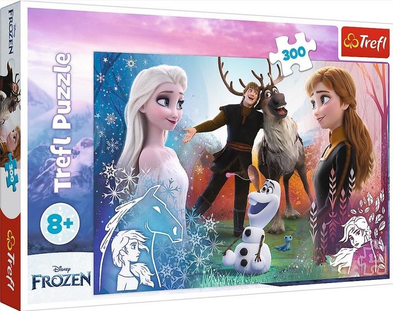 PUZZLE 300 EL - Magiczny czas Frozen TREFL 23006 (1)