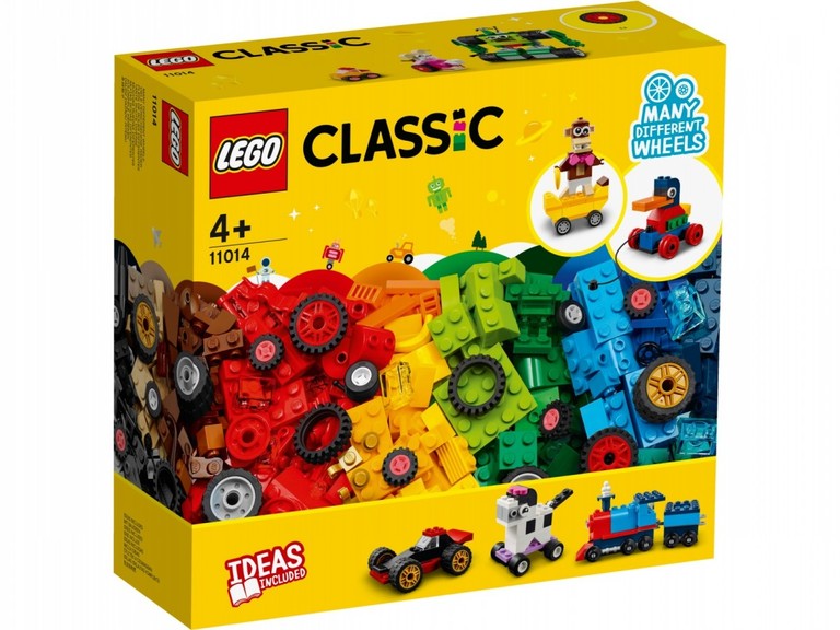 LEGO CLASSIC - Klocki na kołach 11014 (1)