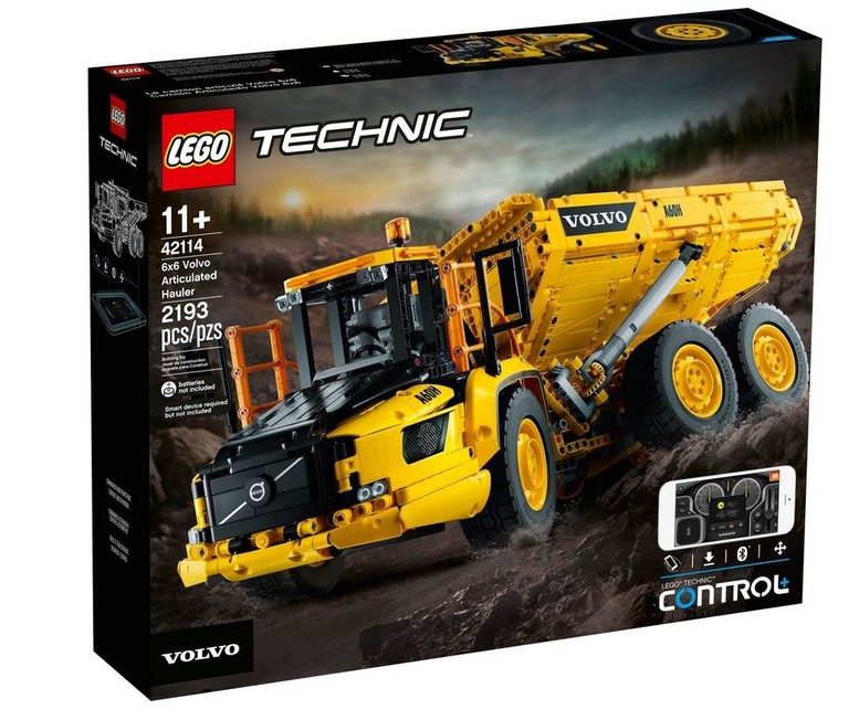 LEGO TECHNIC - Wozidło przegubowe Volvo 6x6 42114 (1)
