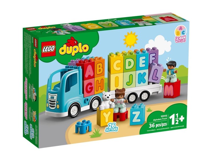 LEGO DUPLO - Ciężarówka z alfabetem 10915 (1)
