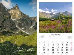 Kalendarz 2021 Tatry 13 planszowy RADWAN (1)
