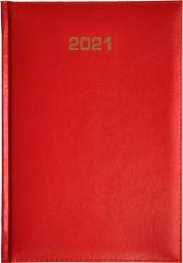 Kalendarz 2021 Dzienny A5 Baladek czerwony ANIEW (1)
