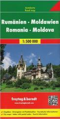Mapa samochodowa - Rumunia, Mołdawia 1:500 000 (1)