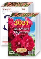 Kalendarz 2021 Tradycyjny z różą KASTOR (1)