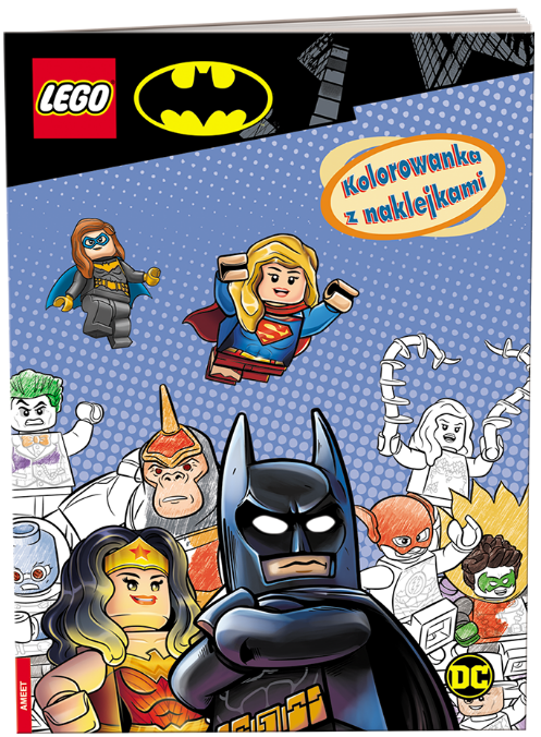 KOLOROWANKA Z NAKLEJKAMI - LEGO Batman ATMEET (1)