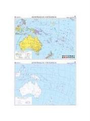 Mapa - Australia i Oceania.Polityczna NE (1)