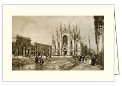 Karnet z kopertą ITW 014 Milano Piazza del Duomo (1)