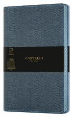 Notatnik 13x21cm linia Castelli Harris Blue (1)