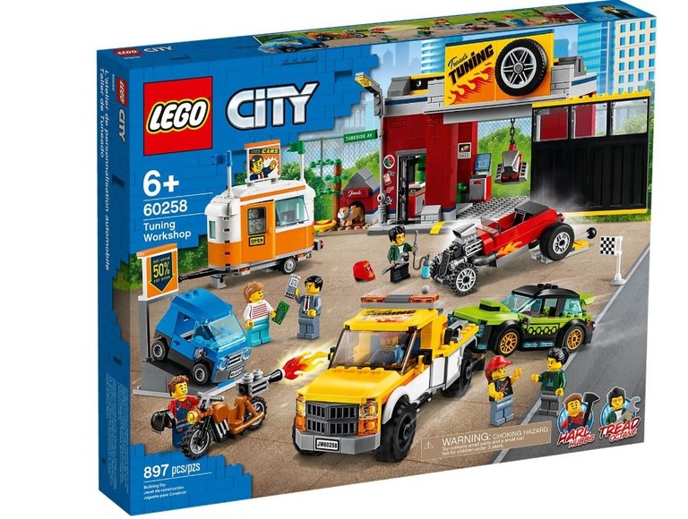 LEGO CITY - Warsztat tuningowy 60258 (1)
