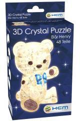 Crystal puzzle Miś Henry brązowy (1)