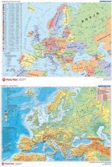 Podkład dwustronny z mapą Europy (1)