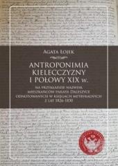 Antroponimia Kielecczyzny I połowy XIX w. (1)