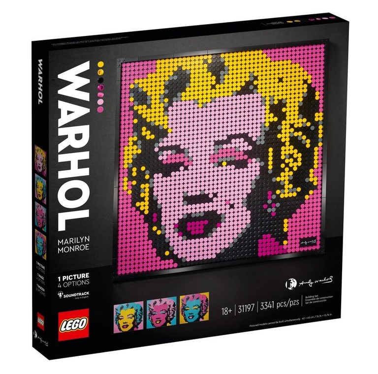 LEGO ART - Marilyn Monroe 31197 (1)
