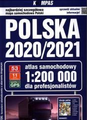 Polska 2020/2021 Atlas samochodowy dla profesjonal (1)