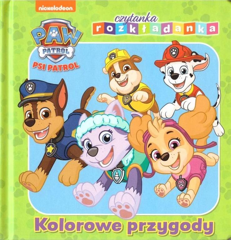 CZYTANKA ROZKŁADANKA Psi Patrol Kolorowe Przygody (1)