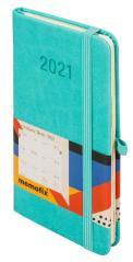 Kalendarz 2021 Memofix A6 Turkusowy TDW ANTRA (1)