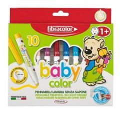 Mazaki Babycolor od 1 roku 10 kolorów FIBRACOLOR (1)