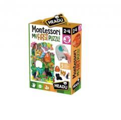 Montessori Pierwsze puzzle Dżungla HEADU (1)