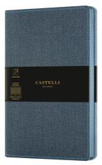 Notatnik 13x21cm kratka Castelli Harris Blue (1)