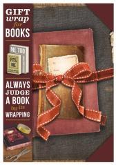 Gift wrap Papier do książki Vintage books (1)