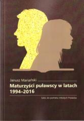 Maturzyści puławscy w latach 1994-2016 (1)