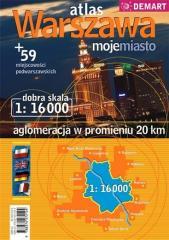 Atlas Warszawa. Mojemiasto 1:16 000 DEMART (1)