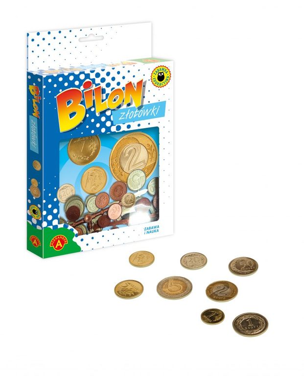 ZŁOTÓWKI BILON - Pieniądze zabawkowe ALEXANDER (1)