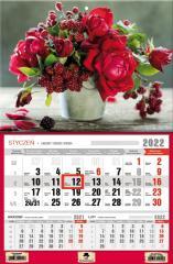 Kalendarz 2022 jednodzielny Róże (1)