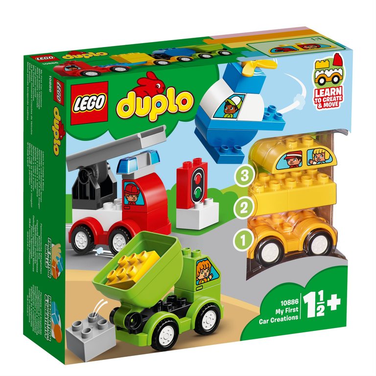 LEGO DUPLO - Moje pierwsze samochodziki 10886 (1)