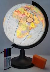 Globus konturowy podświetlany 32 cm (1)