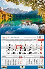 Kalendarz 2022 jednodzielny Jezioro (1)