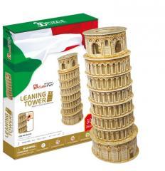 Puzzle 3D Krzywa wieża w pizie XL (1)
