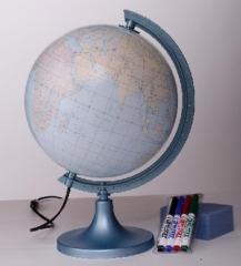 Globus konturowy z objaśnieniem podświetlany 25 cm (1)