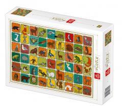 Puzzle 1000 Kolekcja - Leśne zwierzęta (1)