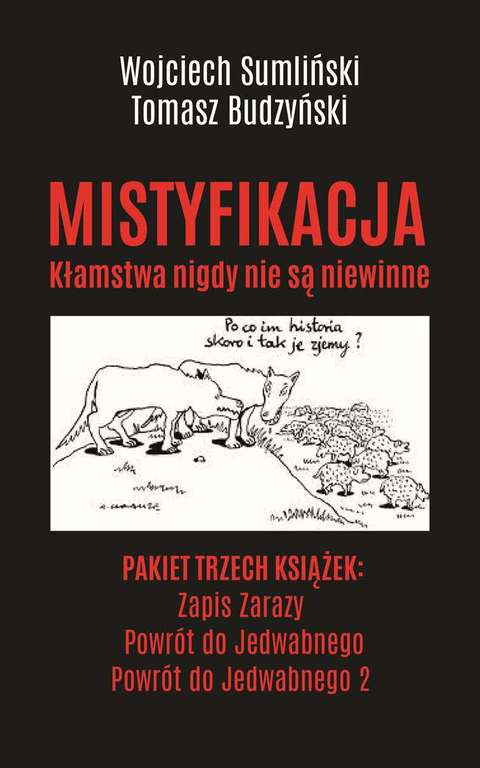 MISTYFIKACJA Pakiet 3 książek -Sumliński Budzyński (1)