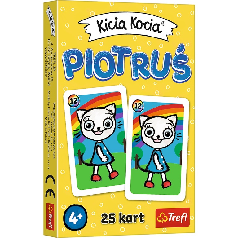 PIOTRUŚ PAN Kicia Kocia - Karty, TREFL 08493 (1)