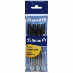 Długopis Stick Super Soft czarny (1)