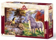 Puzzle 1000 Dzikie konie (1)