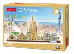Puzzle 3D Cityline Barcelona (1)