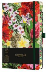 Notatnik 13x21cm linia Castelli Eden Leopard (1)