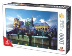 Puzzle 1000 Francja, Paryż - Katedra Notre Dame (1)