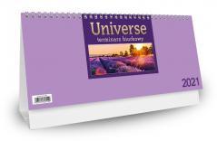 Kalendarz 2021 Biurkowy Universe - fioletowy CRUX (1)