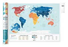 Mapa zdrapka - Travel Map Lagoon World EN (1)